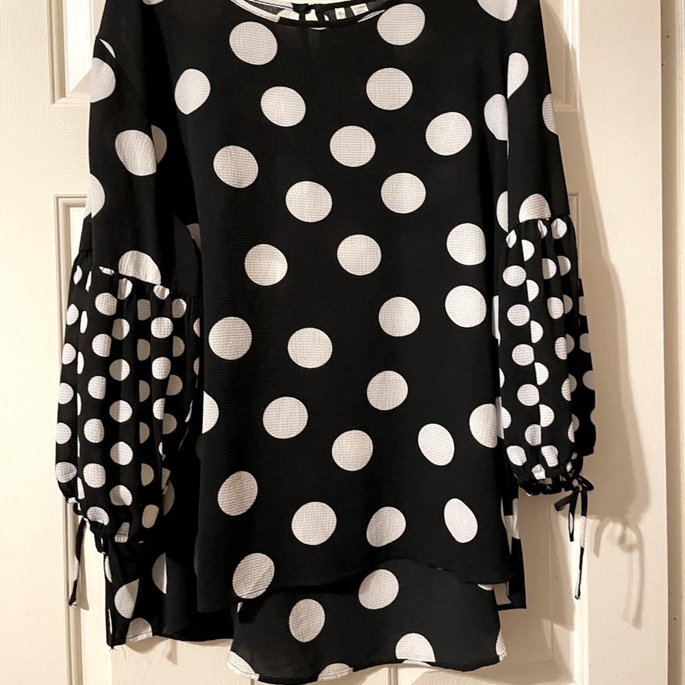 Polka Dot Blouse